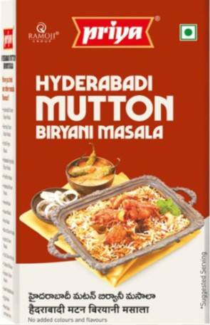 Priya HyderabadMuttonBiriyaniMasala 50gm