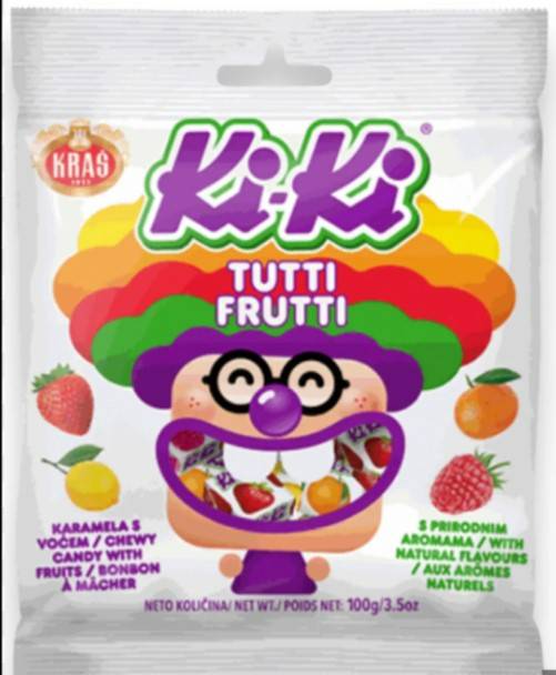 KRAS KIKI Tutti Frutti 100g