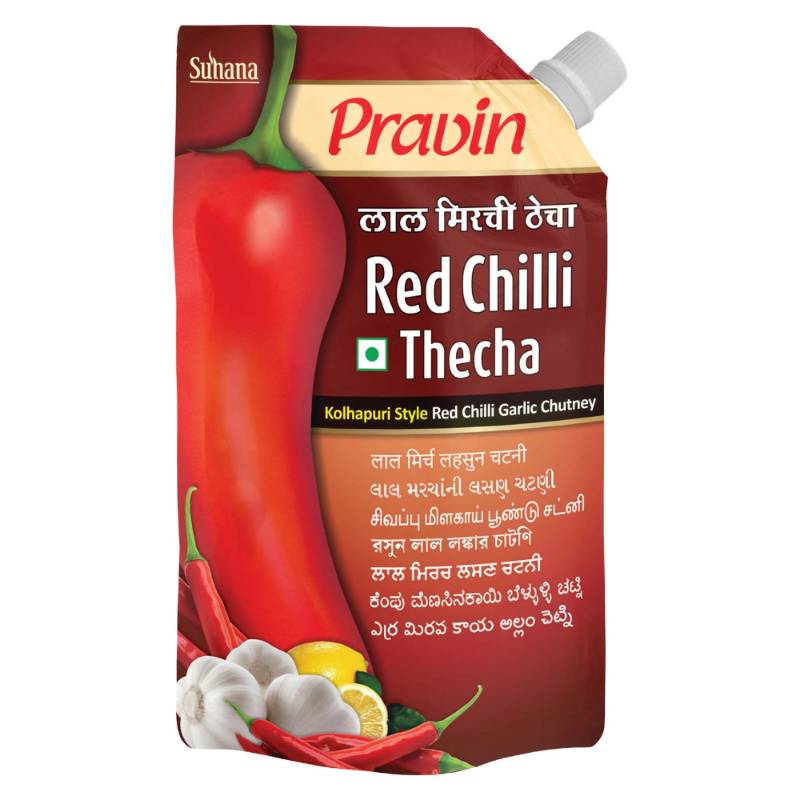 red chilli thecha 100gm