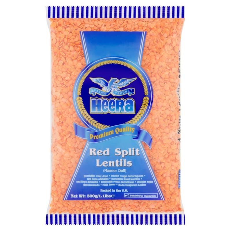 Heera Red Split Lentils 500gm