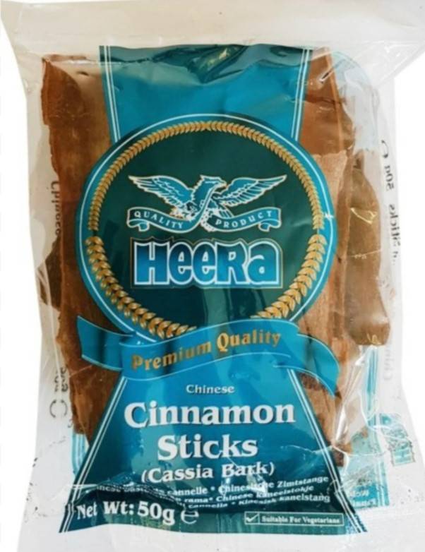 Heera Chinese Cinammon Sticks 50gm