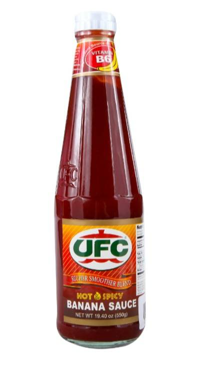 UFC BANANA SAUSE HOT 550GM