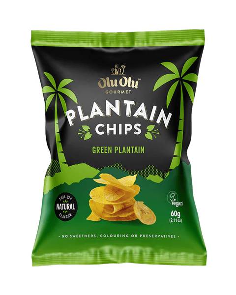Olu Olu chips green 60g