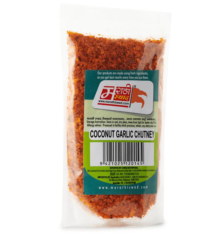 marathi swad coconut garlic chutney 100g