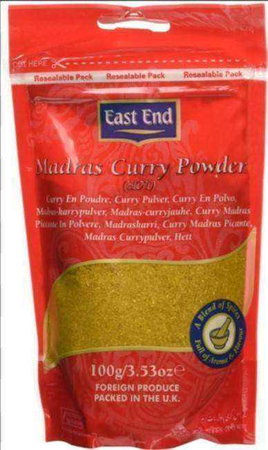 EE Madras Curry Powder Hot 100gm