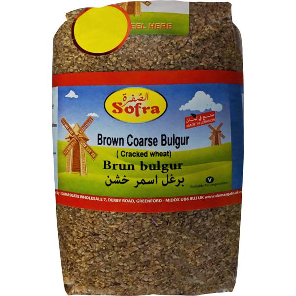 Sofra Brown Coarse Bulgur Wheat 900gm