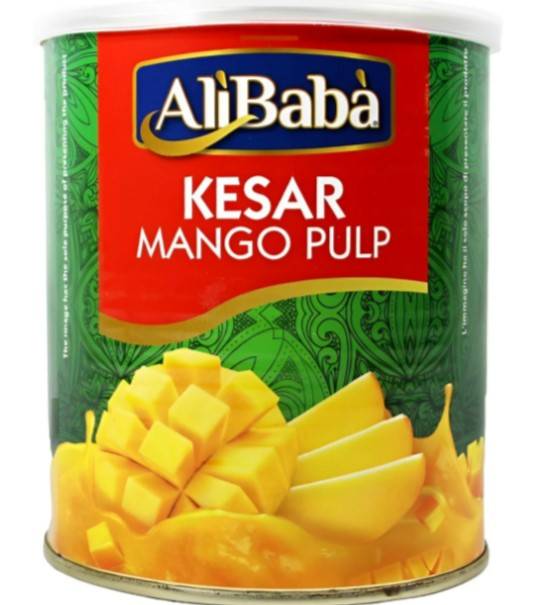 Alibaba Kesar Mango Pulp Tin 850gm