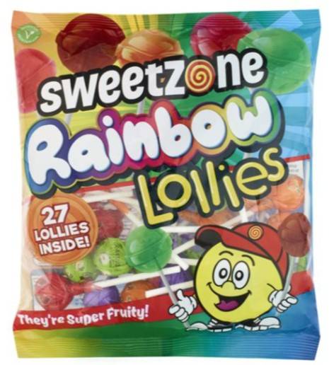 Sweetzone Rainbow Lollies