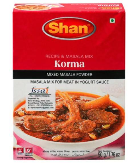 Shan Korma 50g