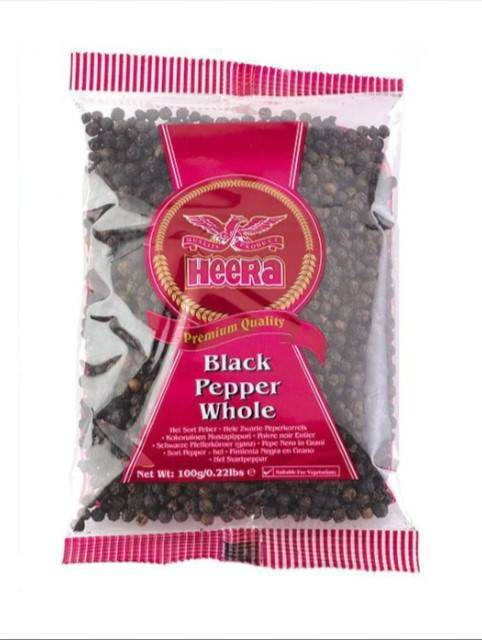 Heera Black Pepper whole 100gm