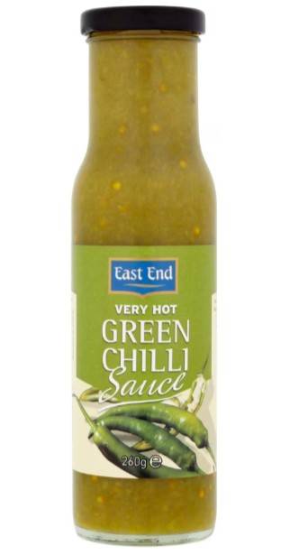 EE Very Hot Green Chilli Sauce 260gm