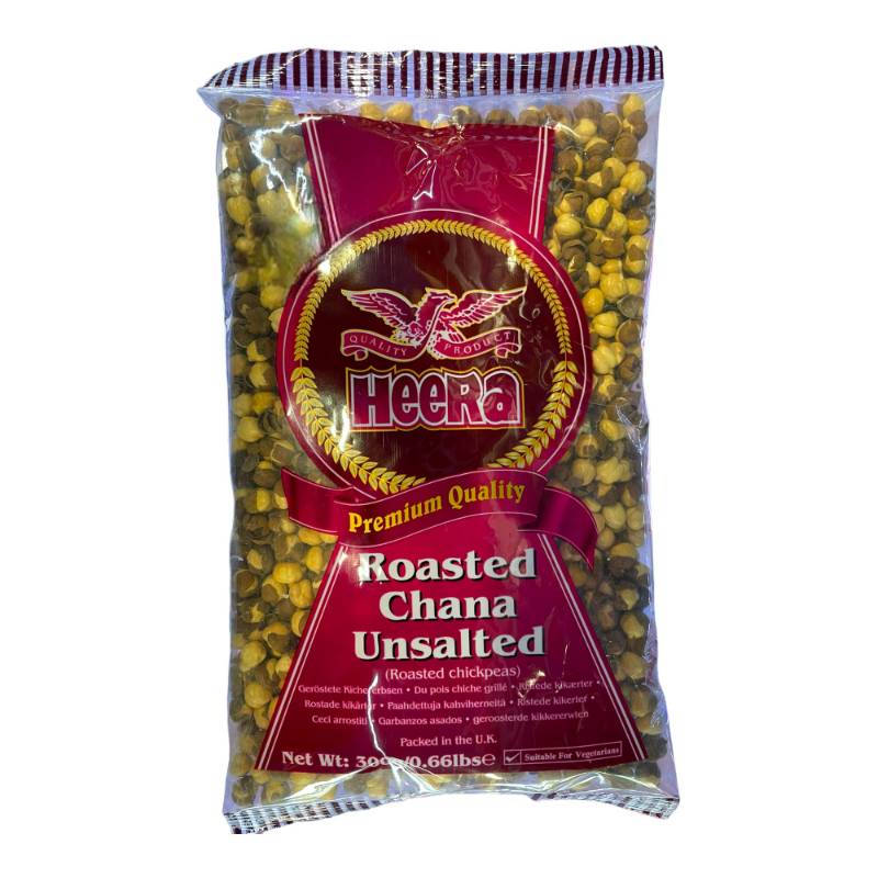 Heera roasted chickpeas unsalted 300g