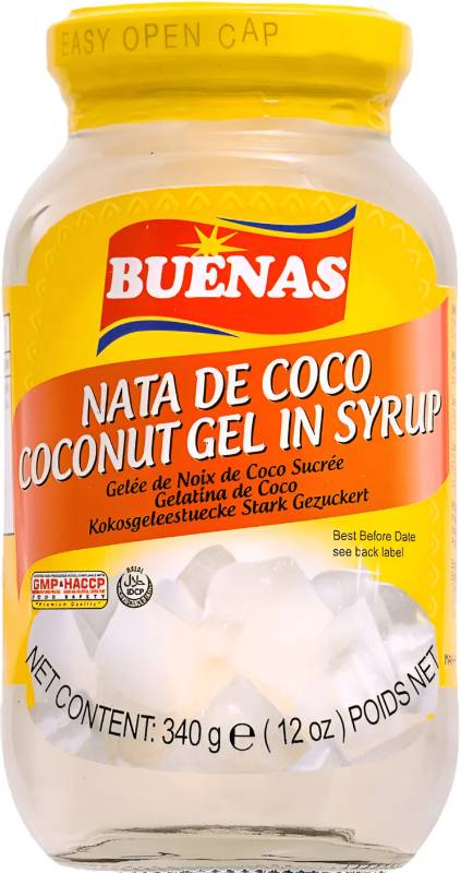 Buenas Coconut Gel Nata De Coco In Syrup