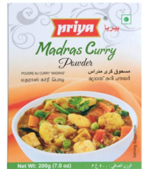 Priya Madras Curry Powder 200gm