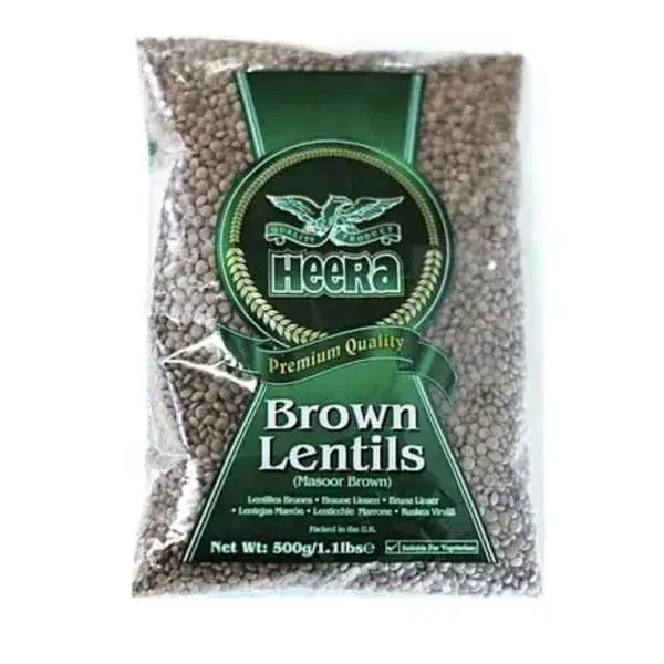 Heera Brown Lentils 500gm