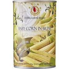 Flying goose BABY CORN IN BRINE 400G