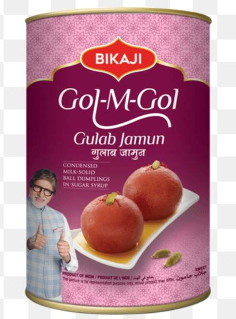 Bikaji Gulab Jamun Tin 1kg