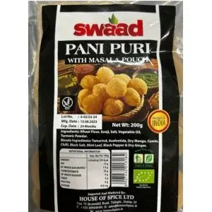 Swaad Pani Puri with Masala Pouch 200gm