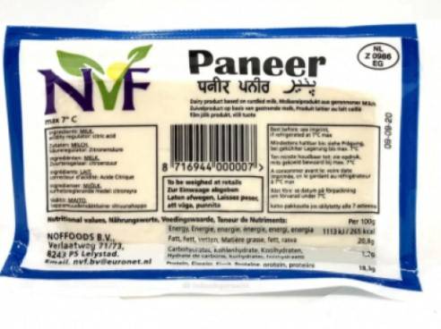NVF Paneer