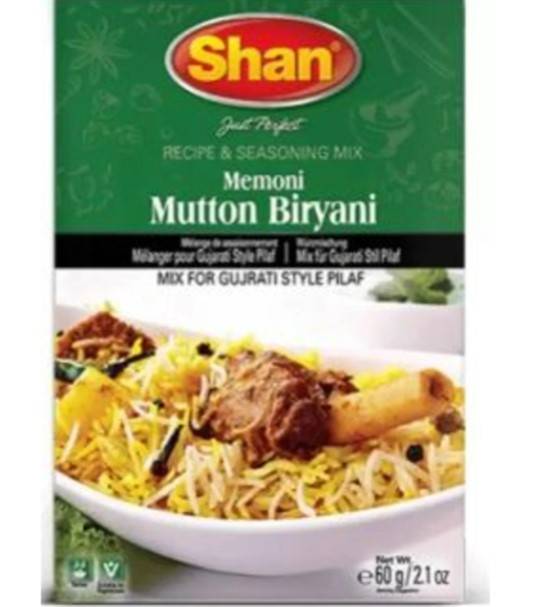 Shan Memoni Mutton Biryani Mix 60gms