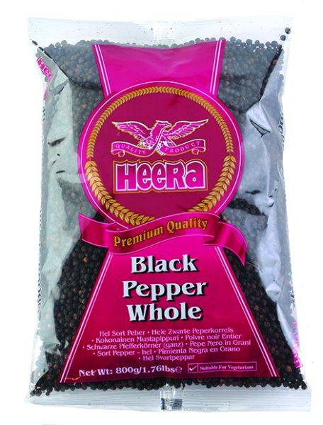 Heera Black Pepper Whole 700gm