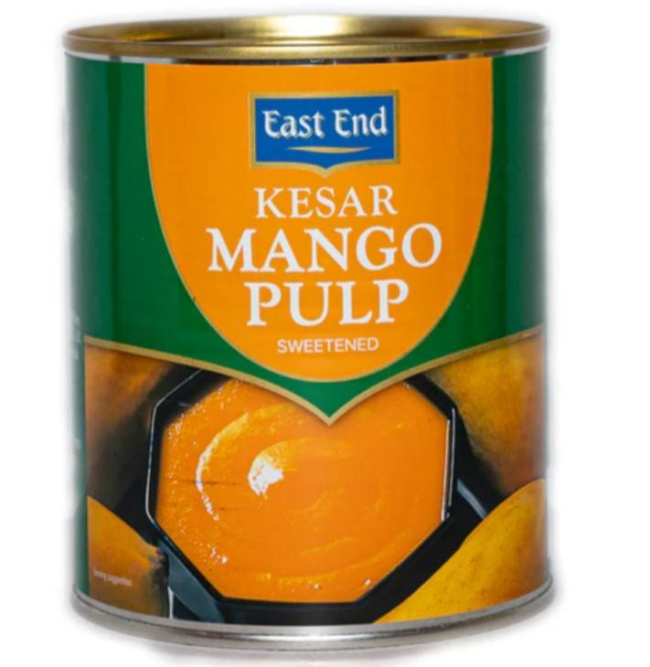 EE Kesar Mango Pulp Tin 850gm