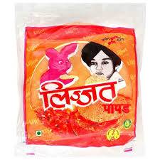 Lijjat papad red chillies 200gr