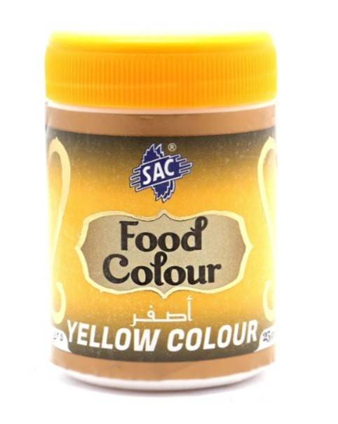 SAC Yellow Food Color 25gm
