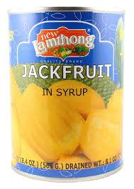 Lamthong ripe jackfruit in syrup 565g