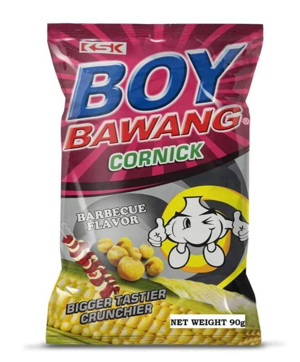 Boy Bawang Cornick Barbeque Flavor 90g
