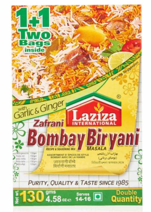 Laziza Bombay Biriyani Masala 130gm
