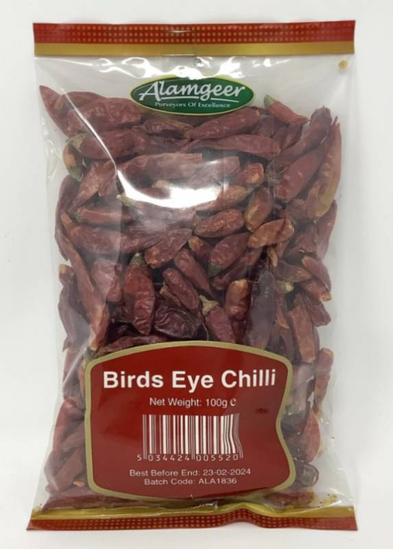 Alamgeer Birds Eye Chilli 100gm