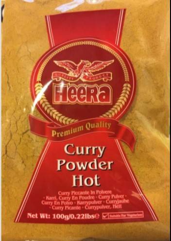 Heera Madras Curry Powder Hot 100gm