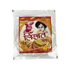Lijjat papad black pepper 200gr