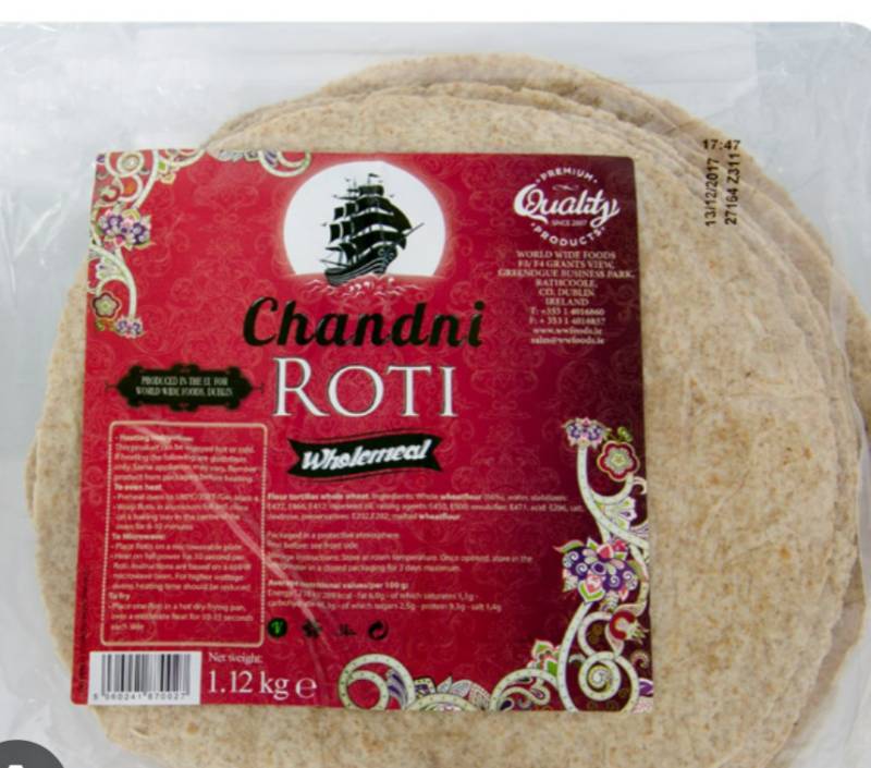 Chandni Roti Wholemeal