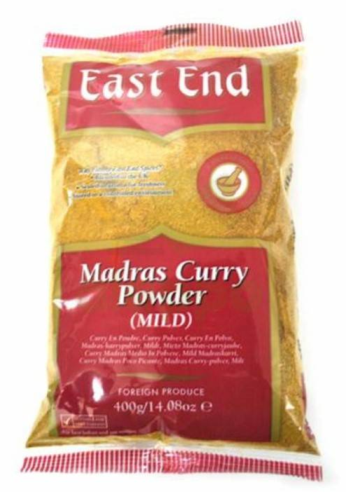 EE Madras Curry Powder Mild 400gm