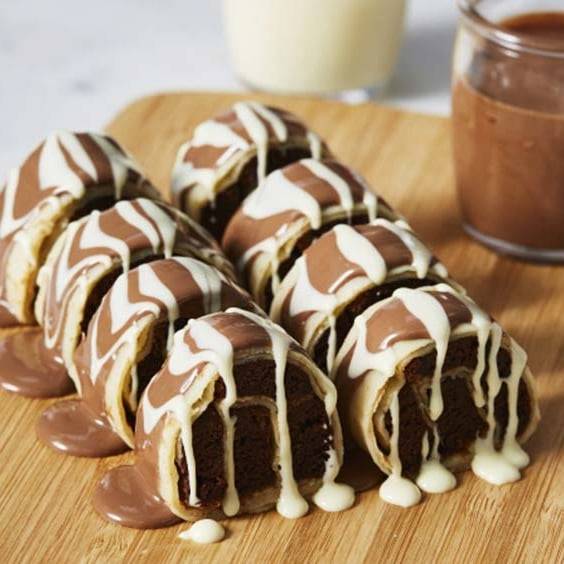 Crepe Brownie roll