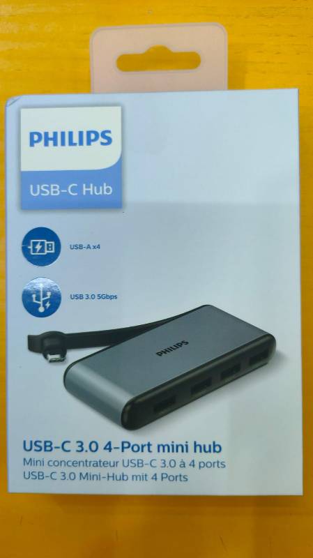 Philips USB Type C 3.0, 4 Ports HUB