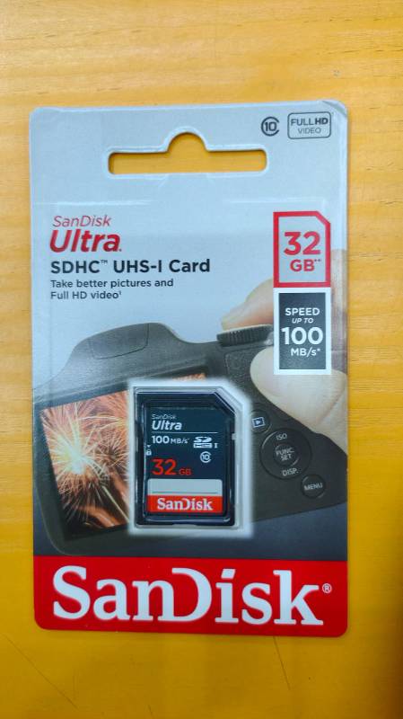 SanDisk Ultra 32GB SDXC UHS-I 100MB/S Camera SD Card