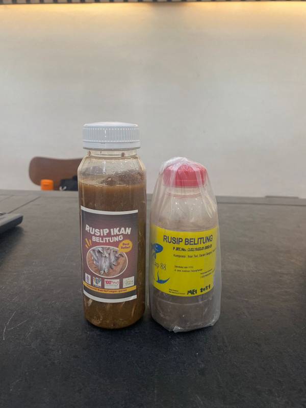 RUSIP IKAN KECIL (FERMENTASI)