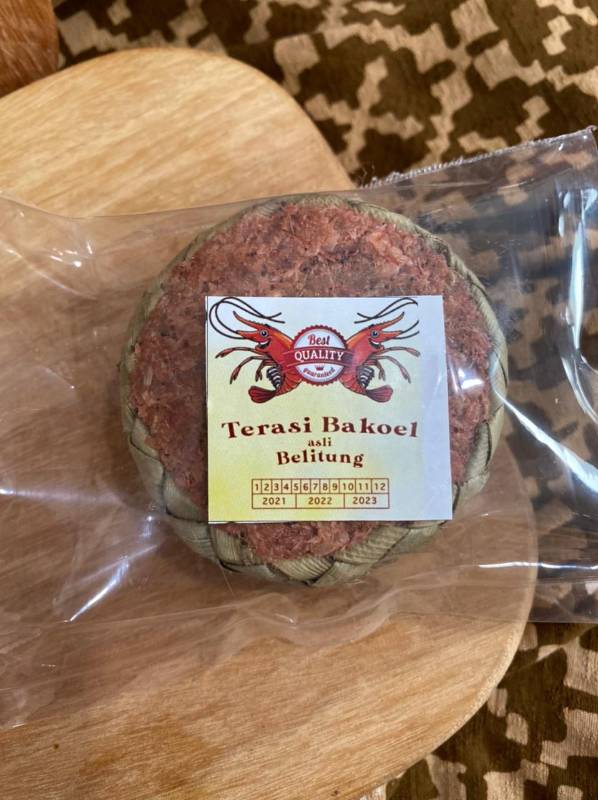 TERASI BAKOEL ASLI BELITONG