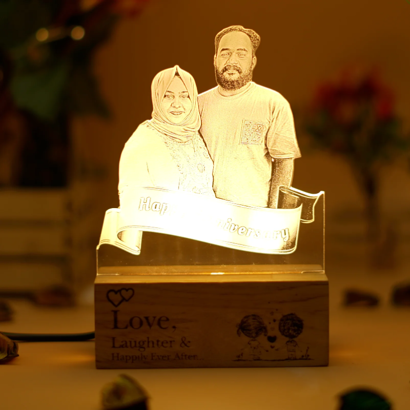 Illuminate your life with our personalized 3D photo lamp!
