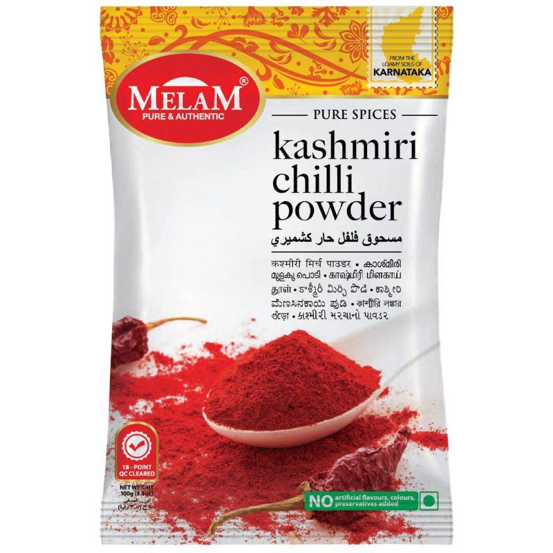 MELAM KASHMIRI CHILLY POWDER 500GM 24 Pcs | RMA025