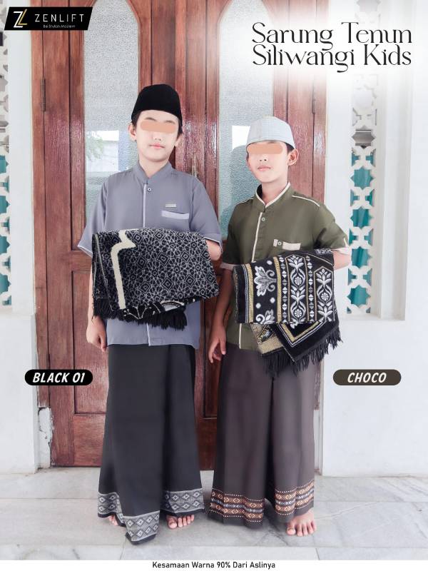 Sarung tenun siliwangi kids (no box)