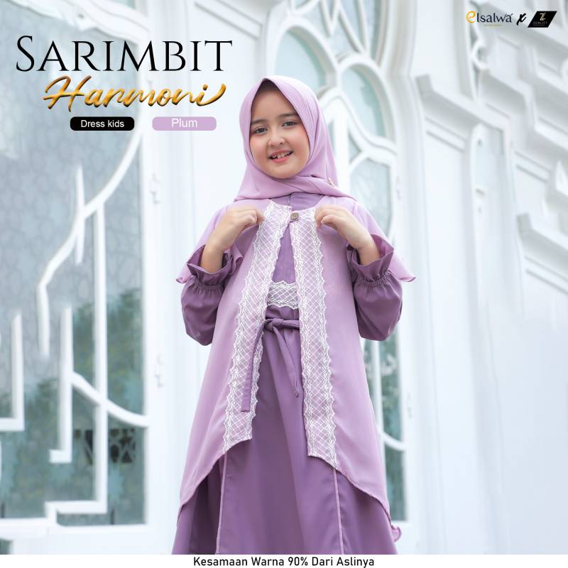 Sarimbit Harmoni Kids (Dress + Outer)