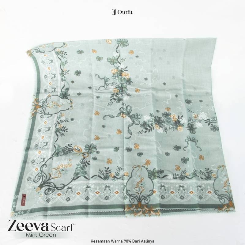 Zeeva scraft Mint Green (110cm)