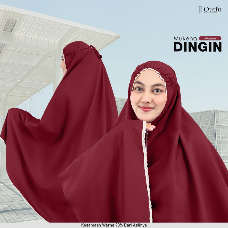 MUKENA DINGIN (Maroon)