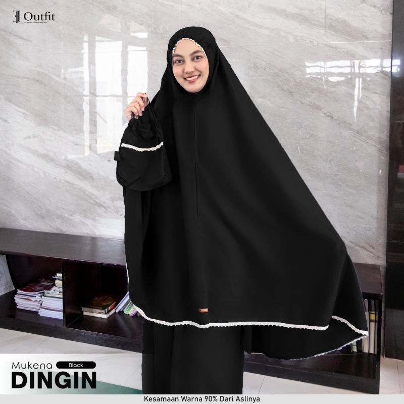 MUKENA DINGIN (Black)