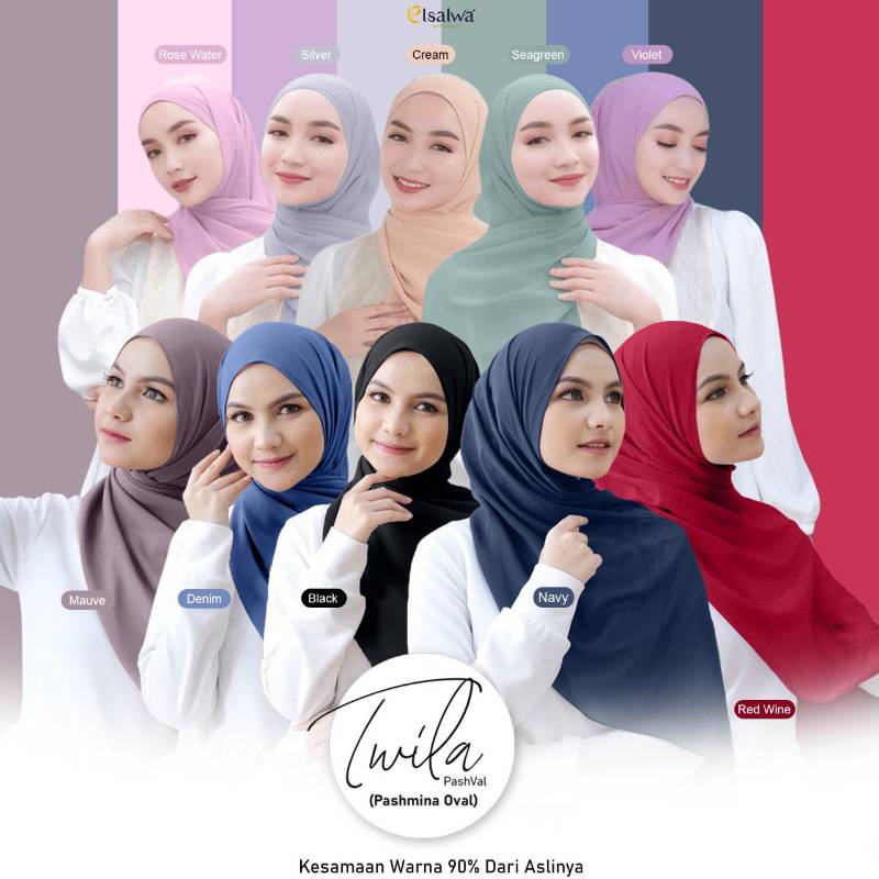 Pashmina Biasa & Oval