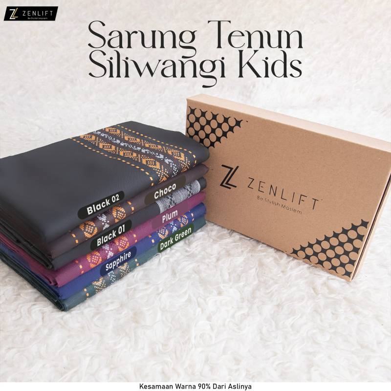 Sarung tenun siliwangi kids (no box)
